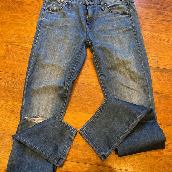 Mother Denim distressed knees sample size - Picture 3 of 9
